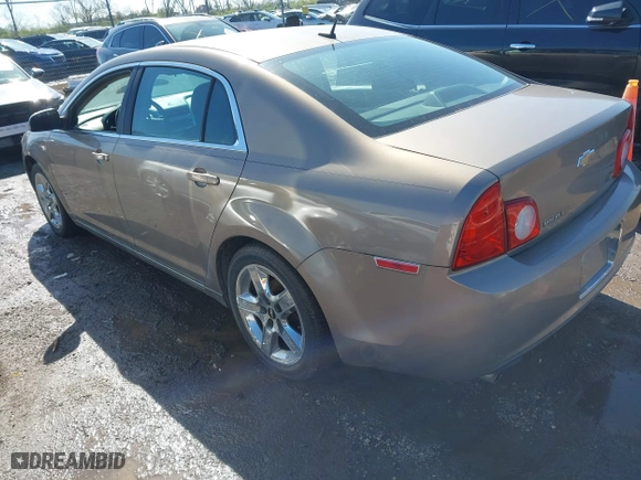 2008 Chevrolet Malibu LT w/1LT with VIN 1G1ZH57B68F173088, listed as a IAAI auction lot 41974672 with 45,864 mi miles. Bid and sale history available at carsss.com. Image 3.