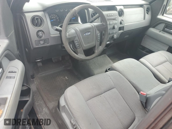 2013 Ford F-150 XL with VIN 1FTMF1CF8DKD40156, listed as a Copart auction lot 50408735 with 120,437 mi miles and Salvage title. Bid and sale history available at DreamBid. Image 8.