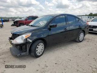 2017 Nissan Versa SV z VIN 3N1CN7AP4HL846605, wystawiony jako Copart lot #59670515 z przebiegiem 108 341 mil mil oraz Szkoda całkowita • Salvage title. Historia ofert i sprzedaży dostępna na DreamBid. Obrazek 1.