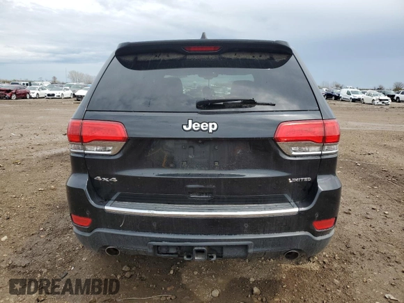 2014 Jeep Grand Cherokee Limited with VIN 1C4RJFBT3EC155985, listed as a Copart auction lot 54411025 with 110,826 mi miles and Salvage title. Bid and sale history available at DreamBid. Image 6.