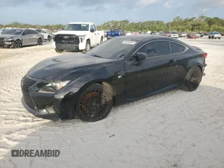 2015 Lexus RC F z VIN JTHHP5BC9F5002603, wystawiony jako Copart lot #41451875 z przebiegiem 79 579 mil mil oraz Czysty tytuł • Clean title. Historia ofert i sprzedaży dostępna na DreamBid. Obrazek 1.