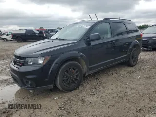 2019 Dodge Journey SE z VIN 3C4PDCBB1KT798081, wystawiony jako Copart lot #58491395 z przebiegiem 102 740 mil mil oraz Szkoda całkowita • Salvage title. Historia ofert i sprzedaży dostępna na DreamBid. Obrazek 1.