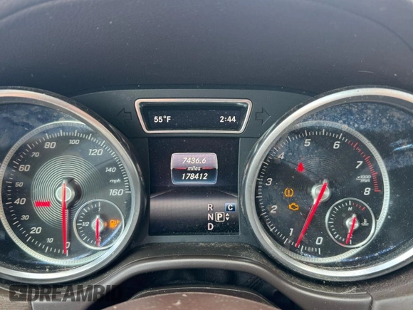 2017 Mercedes-Benz GLS 450 with VIN 4JGDF6EE5HA852451, listed as a Copart auction lot 56072475 with 178,412 mi miles and Clean Title. Bid and sale history available at DreamBid. Image 8.
