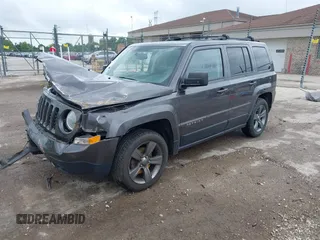 2015 Jeep Patriot High Altitude with VIN 1C4NJPFA6FD377087, listed as a IAAI auction lot 42580519 with 83,642 mi miles and . Bid and sale history available at DreamBid. Image 2.