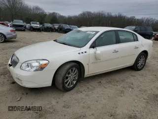 2009 Buick Lucerne CXL-3 with VIN 1G4HD57M39U145256, listed as a Copart auction lot 43730755 with 47,038 mi miles and Salvage Title. Bid and sale history available at DreamBid. Image 1.