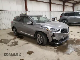 2023 Acura RDX w/Technology Package with VIN 5J8TC2H54PL008399, listed as a Copart auction lot 83084744 with 16,939 mi miles and Salvage Title. Bid and sale history available at carsss.com. Image 4.