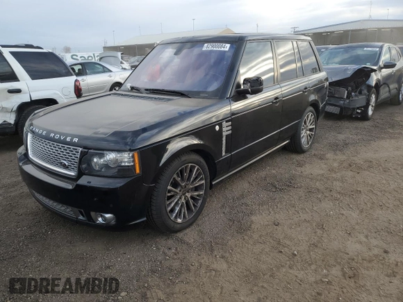 2012 Land Rover Range Rover SC Autobiography with VIN SALMP1E46CA385344, listed as a Copart auction lot 82900084 with 81,267 mi miles and Clean title. Bid and sale history available at DreamBid. Image 1.