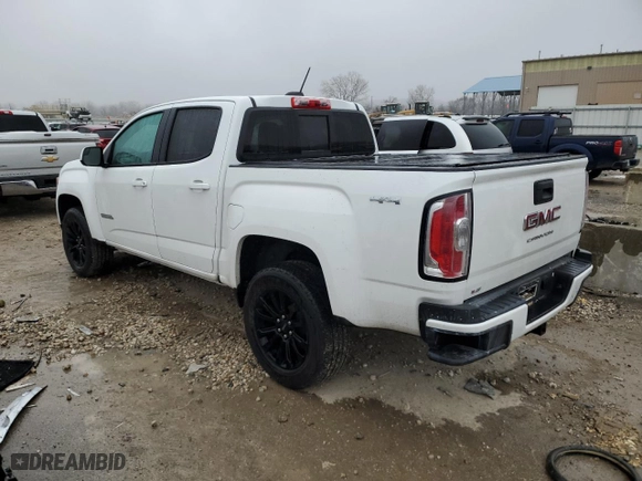 2022 GMC Canyon 4WD Elevation with VIN 1GTG6CEN0N1223773, listed as a Copart auction lot 43987965 with 76,756 mi miles and Salvage Title. Bid and sale history available at carsss.com. Image 2.
