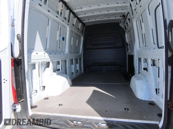 2023 Mercedes-Benz Sprinter with VIN W1Y4NBHY5PT139828, listed as a Copart auction lot 49844365 with 14,601 mi miles and Salvage Title. Bid and sale history available at DreamBid. Image 6.