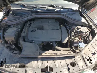 2015 Mercedes-Benz M ML 350 with VIN 4JGDA5JB3FA553624, listed as a Copart auction lot 48252185 with 117,172 mi miles and Salvage Title. Bid and sale history available at carsss.com. Image 11.