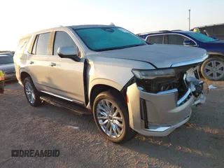 2024 Cadillac Escalade 4WD Premium Luxury z VIN 1GYS4BKL9RR241428, wystawiony jako IAAI lot #41996176 z przebiegiem 13 976 mil mil oraz . Historia ofert i sprzedaży dostępna na DreamBid. Obrazek 1.