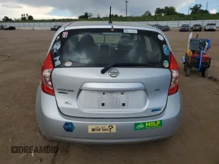 2015 Nissan Note S with VIN 3N1CE2CP4FL405327, listed as a Copart auction lot 60738795 with 97,389 mi miles and Salvage title. Bid and sale history available at DreamBid. Image 6.