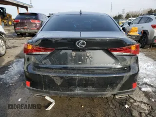 2017 Lexus IS with VIN JTHCM1D26H5018227, listed as a Copart auction lot 46108525 with 60,726 mi miles and Salvage Title. Bid and sale history available at carsss.com. Image 6.