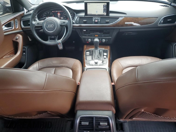2016 Audi A6 Premium Plus with VIN WAUGFAFC0GN009716, listed as a Copart auction lot 56692645 with 82,189 mi miles and Salvage title. Bid and sale history available at DreamBid. Image 8.