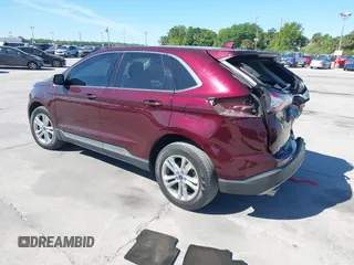 2017 Ford Edge SEL with VIN 2FMPK3J9XHBB87079, listed as a IAAI auction lot 41839642 with 106,391 mi miles. Bid and sale history available at carsss.com. Image 3.