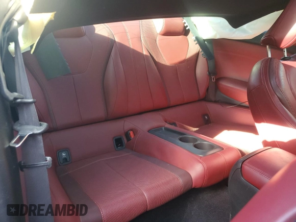 2018 Infiniti Q60 Sport with VIN JN1EV7EK9JM342313, listed as a Copart auction lot 68143604 with 68,855 mi miles and Salvage Title. Bid and sale history available at DreamBid. Image 10.
