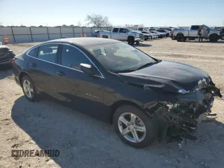 2022 Chevrolet Malibu LS with VIN 1G1ZB5ST5NF191756, listed as a Copart auction lot 47164355 with 23,802 mi miles and Salvage Title. Bid and sale history available at DreamBid. Image 4.