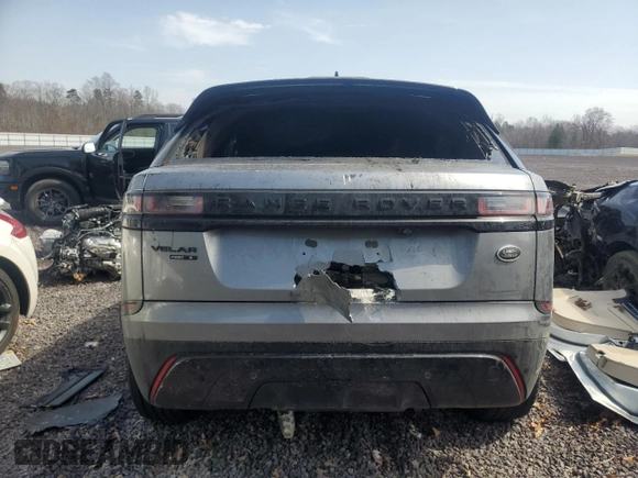 2020 Land Rover Range Rover Velar R-Dynamic S with VIN SALYK2EX0LA291041, listed as a Copart auction lot 49737375 with Not provided miles and Non repairable. Bid and sale history available at DreamBid. Image 6.