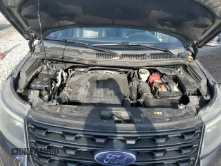 2017 Ford Explorer Sport with VIN 1FM5K8GT5HGB17022, listed as a Copart auction lot 56956435 with 85,560 mi miles and Salvage title. Bid and sale history available at DreamBid. Image 12.