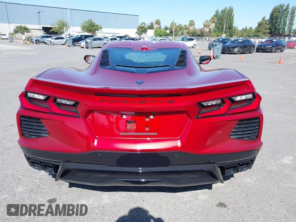 2024 Chevrolet Corvette 3LT z VIN 1G1YC2D4XR5119802, wystawiony jako IAAI lot #42595921 z przebiegiem 4 931 mil mil oraz . Historia ofert i sprzedaży dostępna na DreamBid. Obrazek 16.