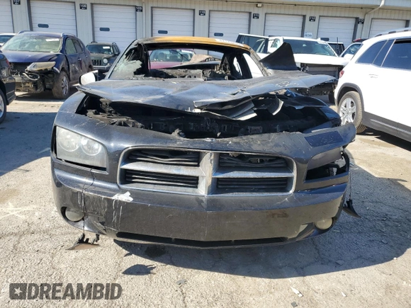 2009 Dodge Charger SXT with VIN 2B3KA33V69H513293, listed as a Copart auction lot 55339435 with Not Provided miles and Salvage Title. Bid and sale history available at carsss.com. Image 5.