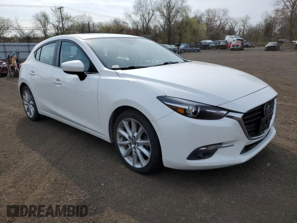 2017 Mazda 3 Grand Touring with VIN JM1BN1M3XH1132760, listed as a Copart auction lot 53936725 with 139,263 mi miles and Salvage Title. Bid and sale history available at DreamBid. Image 4.