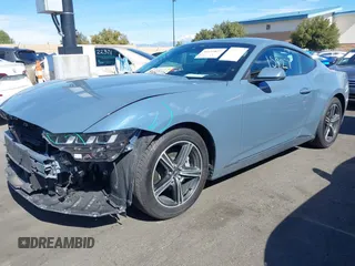2024 Ford Mustang EcoBoost with VIN 1FA6P8TH6R5137441, listed as a IAAI auction lot 41615827 with 8,935 mi miles. Bid and sale history available at carsss.com. Image 18.