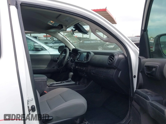 2022 Toyota Tacoma SR with VIN 3TYRX5GNXNT056019, listed as a IAAI auction lot 42026358 with 40,750 mi miles and . Bid and sale history available at DreamBid. Image 5.