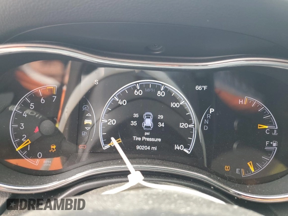 2018 Jeep Grand Cherokee Altitude with VIN 1C4RJFAG4JC465089, listed as a Copart auction lot 61613735 with 90,204 mi miles and Clean title. Bid and sale history available at DreamBid. Image 9.