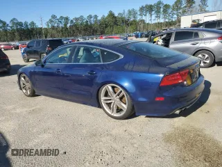 2013 Audi S7 with VIN WAUW2BFC5DN104538, listed as a Copart auction lot 48517225 with 148,975 mi miles and Salvage Title. Bid and sale history available at carsss.com. Image 2.