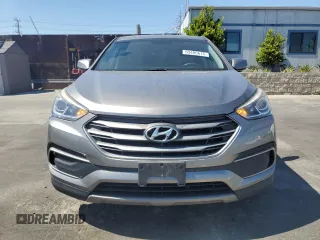 2018 Hyundai Santa Fe 2.4L with VIN 5NMZT3LB2JH076298, listed as a Copart auction lot 63461435 with 79,881 mi miles and Salvage title. Bid and sale history available at DreamBid. Image 5.
