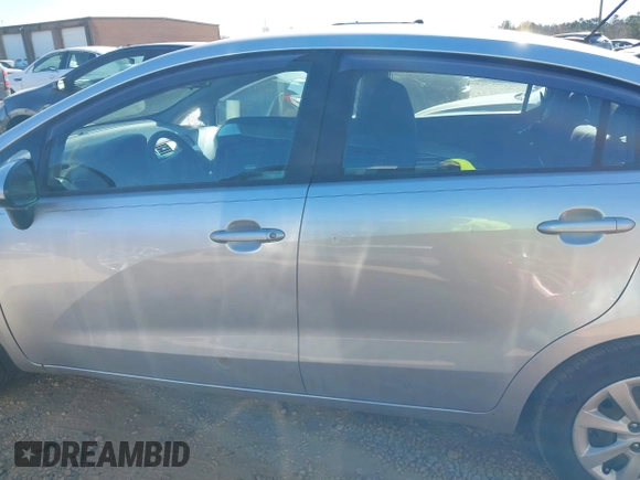2017 Kia Rio LX with VIN KNADM4A35H6113776, listed as a IAAI auction lot 41035251 with 123,574 mi miles. Bid and sale history available at carsss.com. Image 14.