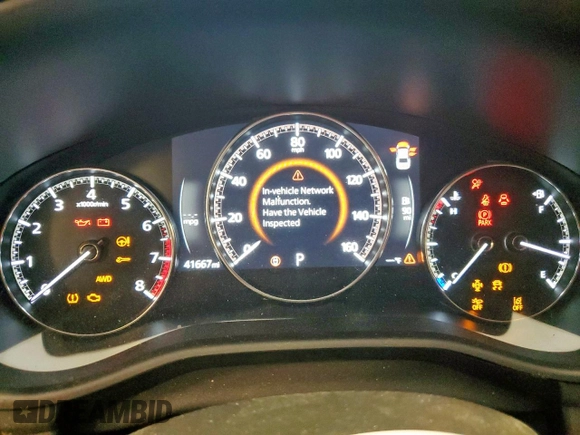 2024 Mazda 3 S Carbon Edition with VIN 3MZBPBCM1RM401627, listed as a Copart auction lot 60840015 with 41,667 mi miles and Clean title. Bid and sale history available at DreamBid. Image 9.