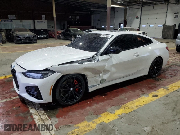 2023 BMW 4 Series 430i с VIN WBA53AP01PCM50920, выставлен на аукционе Copart как лот 49204964 с пробегом 23 118 миль миль и . История ставок и продаж доступна на DreamBid. Изображение 1.