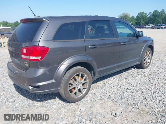 2018 Dodge Journey GT z VIN 3C4PDCEGXJT346670, wystawiony jako IAAI lot #42317716 z przebiegiem 205 901 mil mil oraz . Historia ofert i sprzedaży dostępna na DreamBid. Obrazek 4.