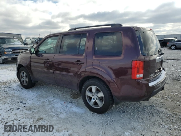 2011 Honda Pilot EX-L with VIN 5FNYF3H62BB044016, listed as a Copart auction lot 41798945 with 191,876 mi miles and Salvage Title. Bid and sale history available at carsss.com. Image 2.