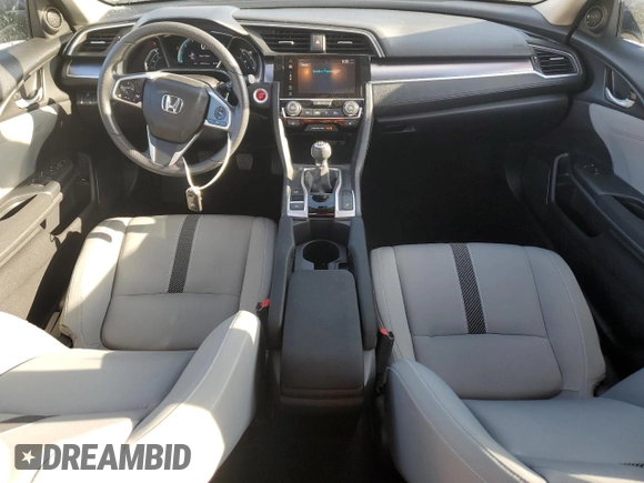 2017 Honda Civic EX-T with VIN 19XFC1E33HE002127, listed as a Copart auction lot 53803365 with 70,075 mi miles and Salvage Title. Bid and sale history available at DreamBid. Image 8.