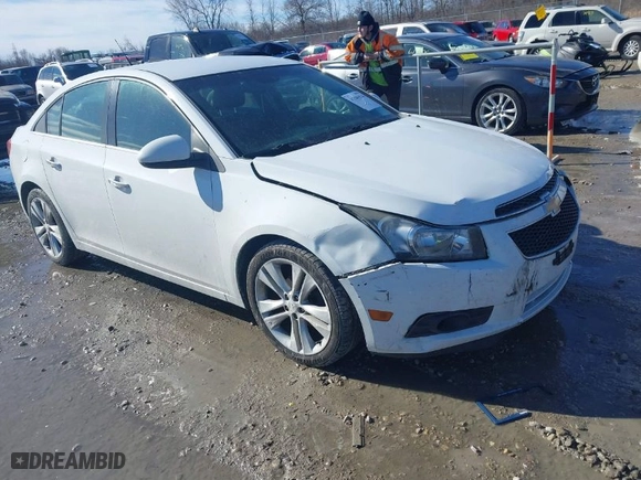2012 Chevrolet Cruze LTZ with VIN 1G1PH5SC9C7237277, listed as a IAAI auction lot 41688524 with 168,312 mi miles. Bid and sale history available at carsss.com. Image 1.