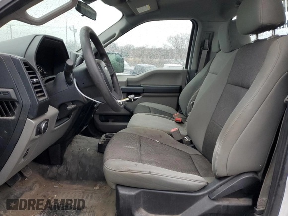 2019 Ford F-150 XL with VIN 1FTMF1CB3KKD32329, listed as a Copart auction lot 49386435 with 219,055 mi miles and Salvage Title. Bid and sale history available at carsss.com. Image 7.