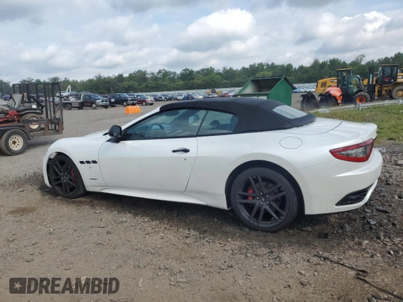 2015 Maserati GranTurismo Sport with VIN ZAM45VMA7F0129599, listed as a Copart auction lot 62089003 with 17,113 mi miles and . Bid and sale history available at DreamBid. Image 2.