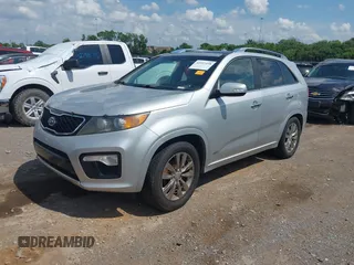 2011 Kia Sorento SX with VIN 5XYKWDA21BG144877, listed as a IAAI auction lot 42597458 with 238,443 mi miles and . Bid and sale history available at DreamBid. Image 2.