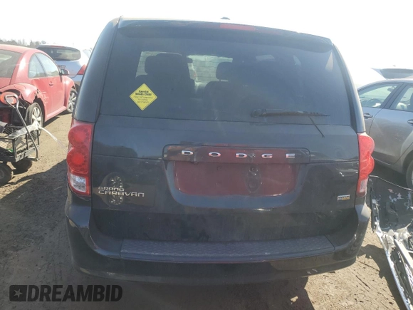 2018 Dodge Grand Caravan SE Plus with VIN 2C4RDGBG6JR248453, listed as a Copart auction lot 48735775 with 99,005 mi miles and Salvage Title. Bid and sale history available at DreamBid. Image 6.