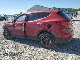 2017 Hyundai Santa Fe 2.4L with VIN 5XYZT3LB6HG491077, listed as a Copart auction lot 56378895 with Not provided miles and Salvage title. Bid and sale history available at DreamBid. Image 2.