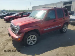 2006 Jeep Liberty Limited with VIN 1J4GL58K86W261353, listed as a Copart auction lot 62295235 with 148,362 mi miles and Salvage title. Bid and sale history available at DreamBid. Image 1.
