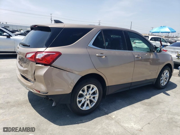 2019 Chevrolet Equinox LT with VIN 2GNAXKEV9K6292524, listed as a Copart auction lot 54176485 with 43,820 mi miles and Salvage Title. Bid and sale history available at carsss.com. Image 3.