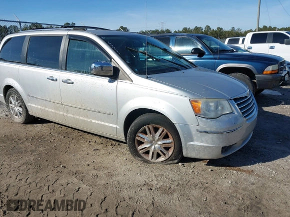 2009 Chrysler Town & Country Limited with VIN 2A8HR64X59R600947, listed as a IAAI auction lot 41385494 with 256,709 mi miles. Bid and sale history available at carsss.com. Image 1.