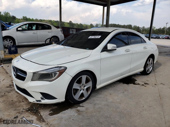 2015 Mercedes-Benz CLA-Class CLA 250 with VIN WDDSJ4GB4FN192061, listed as a Copart auction lot 52736515 with 112,083 mi miles and Clean Title. Bid and sale history available at carsss.com. Image 1.