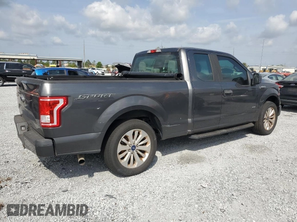 2016 Ford F-150 XL with VIN 1FTEX1CP1GFD12884, listed as a Copart auction lot 50345345 with 194,286 mi miles and Clean Title. Bid and sale history available at carsss.com. Image 3.