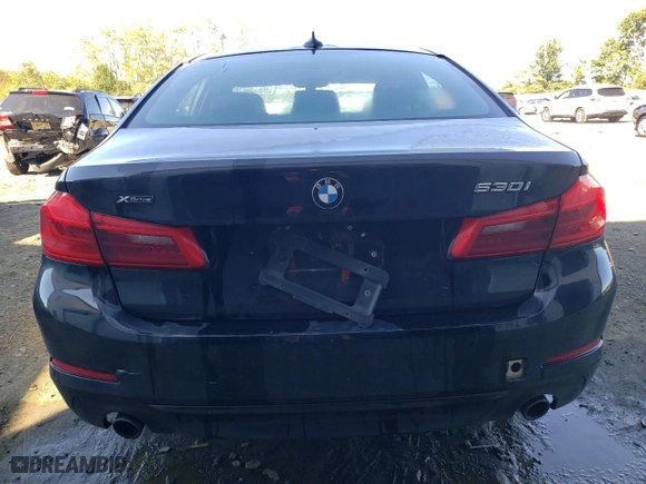 2019 BMW 5 Series 530i xDrive with VIN WBAJA7C55KWW18669, listed as a Copart auction lot 74400424 with 162,503 mi miles and Clean Title. Bid and sale history available at carsss.com. Image 6.