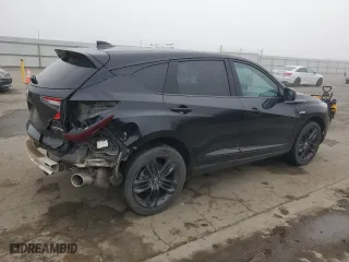 2021 Acura RDX w/A-Spec Package with VIN 5J8TC1H61ML009301, listed as a Copart auction lot 85937594 with 55,552 mi miles and Salvage Title. Bid and sale history available at carsss.com. Image 3.